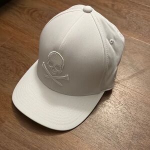 Men's White Ghost Golf Hat
